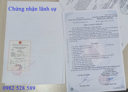 chứng nhận hợp pháp hóa lãnh sự tại Đà Nẵng
