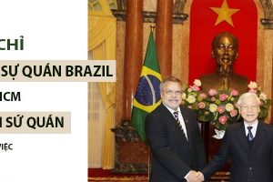 địa chỉ đại sứ quán lãnh sự quán brazil tại tphcm