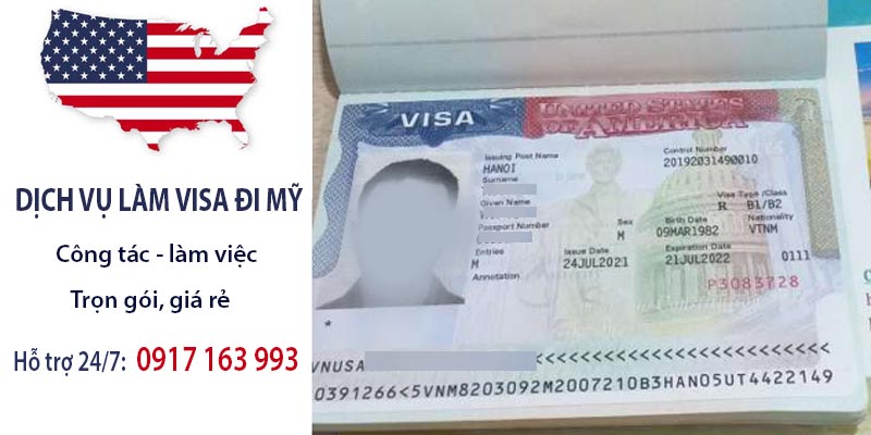 dịch vụ làm visa đi công tác mỹ trọn gói uy tín giá rẻ