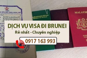 dịch vụ làm visa đi brunei nhanh khẩn gấp giá rẻ uy tín