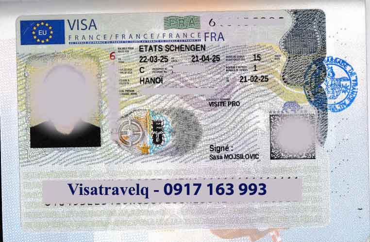 xin thị thực pháp khẩn cấp