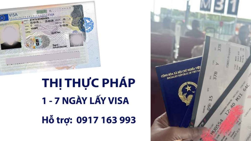 dịch vụ làm visa pháp schengen trọn gói khẩn cấp gấp