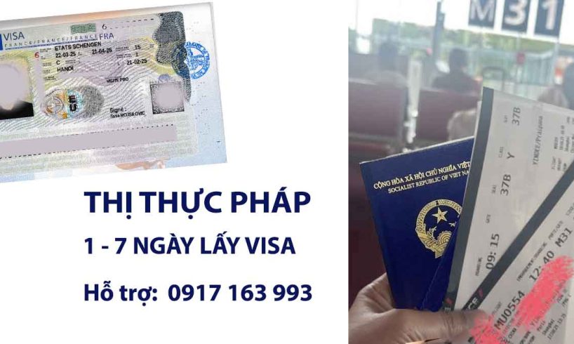dịch vụ làm visa pháp schengen trọn gói khẩn cấp gấp