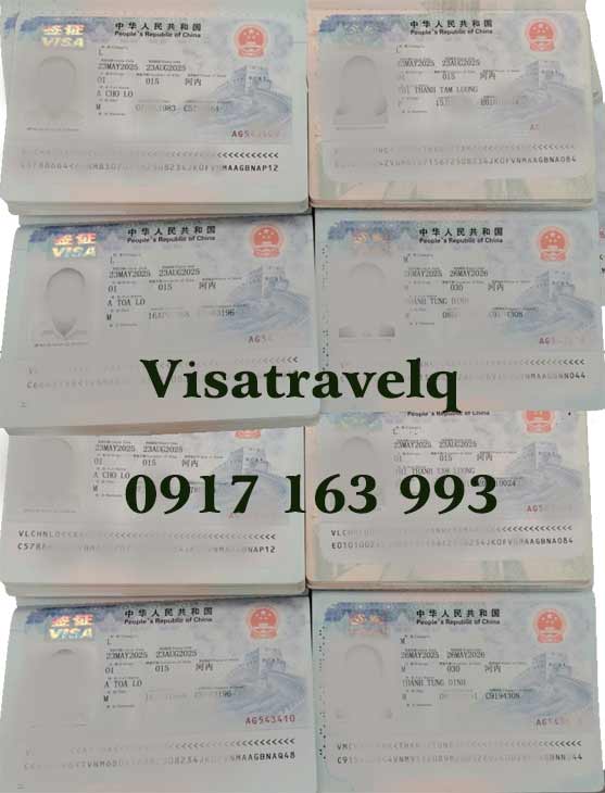 dịch vụ visa trung quốc hội chợ hội nghị 