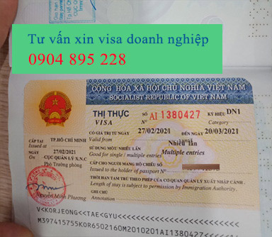 dịch vụ xin visa doanh nghiệp tphcm trọn gói, nhanh, gấp 