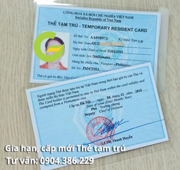 gia hạn tạm trú do dịch covid 19 cho người nước ngoài có thẻ tạm trú