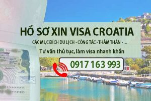 hồ sơ xin visa du lịch công tác schengen thăm thân