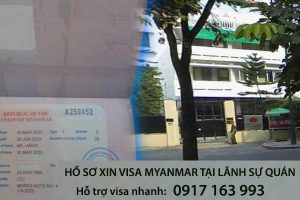hồ sơ xin visa myanmar tại lãnh sự quán myanmar mới nhất