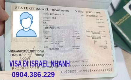 hỗ trợ làm visa du lịch, công tác israel nhanh, khẩn, gấp, cấp tốc