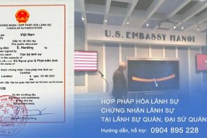 hợp pháp hóa lãnh sự đại sứ quán mỹ