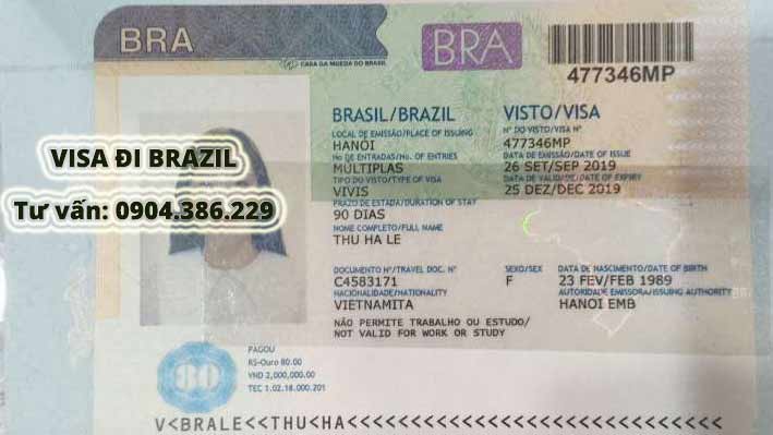hướng dẫn 3 bước dễ dàng xin visa đi Brazil