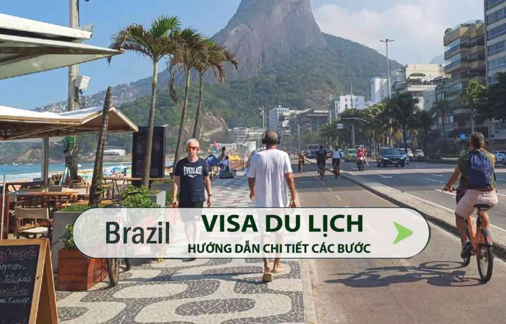 xin visa du lịch brazil tự túc