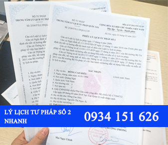 làm lý lịch tư pháp đi mỹ nhanh