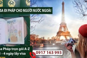 làm visa đi pháp cho người nước ngoài công tác du lịch