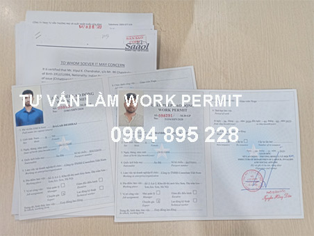 làm work permit cho người nước ngoài cần giấy tờ gì
