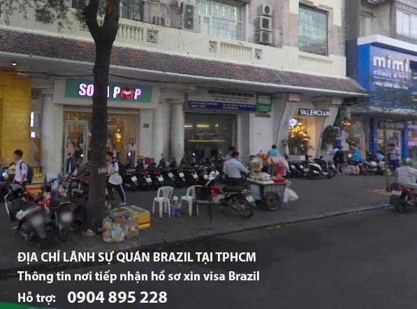 địa chỉ lãnh sự quán brazil tại tphcm và đại sứ quán