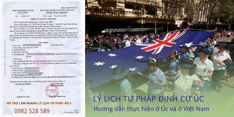 lý lịch tư pháp định cư úc hướng dẫn làm