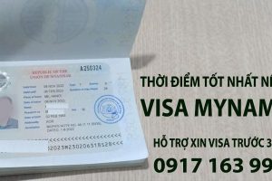 nên xin visa myanmar trước bao nhiêu ngày