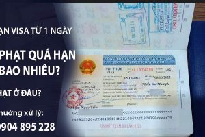 phạt 1 ngày quá hạn visa bao nhiêu tiền? nộp phạt ở đâu