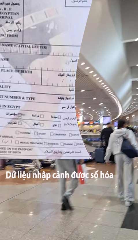 thủ tục nhập cảnh ai cập mới nhất