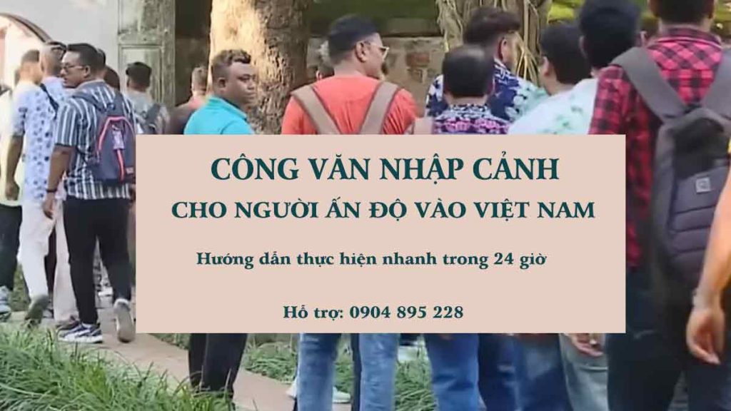 công văn nhập cảnh nhanh khẩn cấp cho người ấn độ