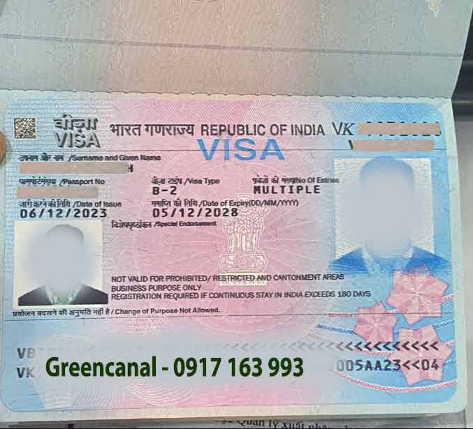 xin visa ấn độ mât bao lâu