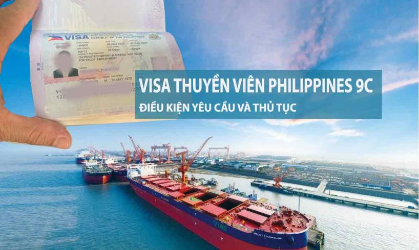 thủ tục làm visa 9c cho thuyền viên đi philippines