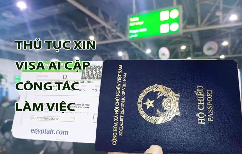 thủ tục xin visa ai cập công tác làm việc