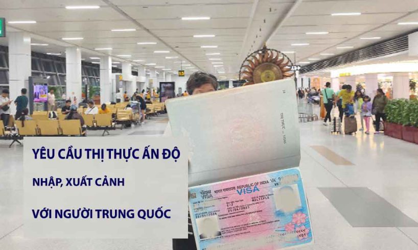 thủ tục xin visa ấn độ cho người trung quốc