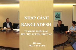 thủ tục xin visa bangladesh dự hội nghị