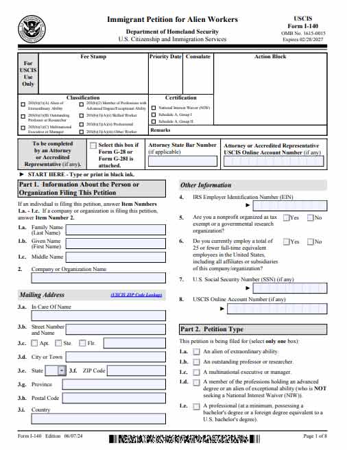 thủ tụ xin visa làm việc ở mỹ eb3
