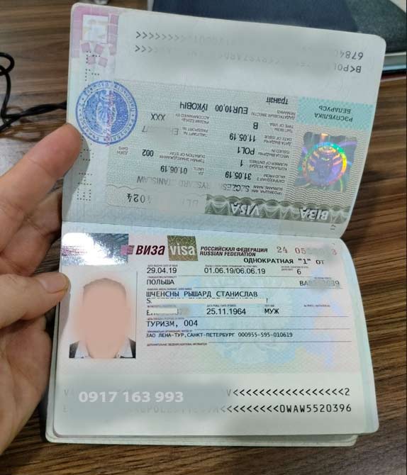 thủ tục xin visa nga tại tphcm