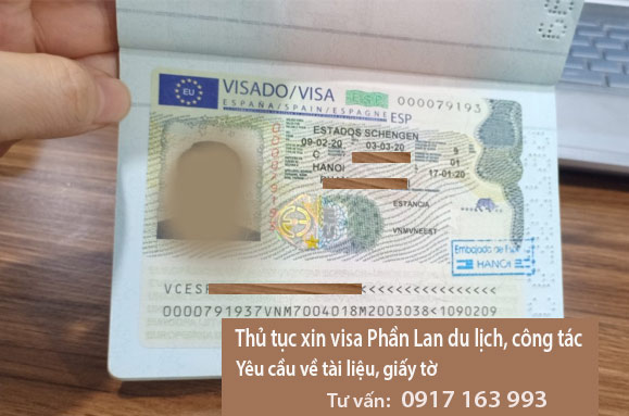 thủ tục xin visa phần lan du lịch công tác mới nhất