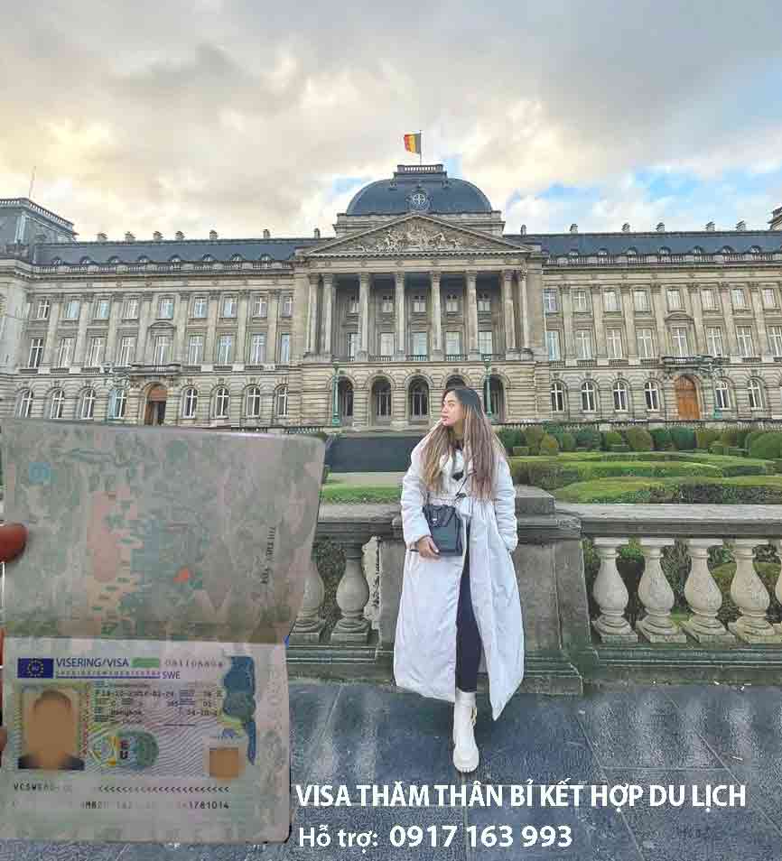 thủ tục xin visa schengen bỉ thăm thân du lịch