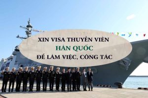 thủ tục xin visa thuyền viên hàn quốc