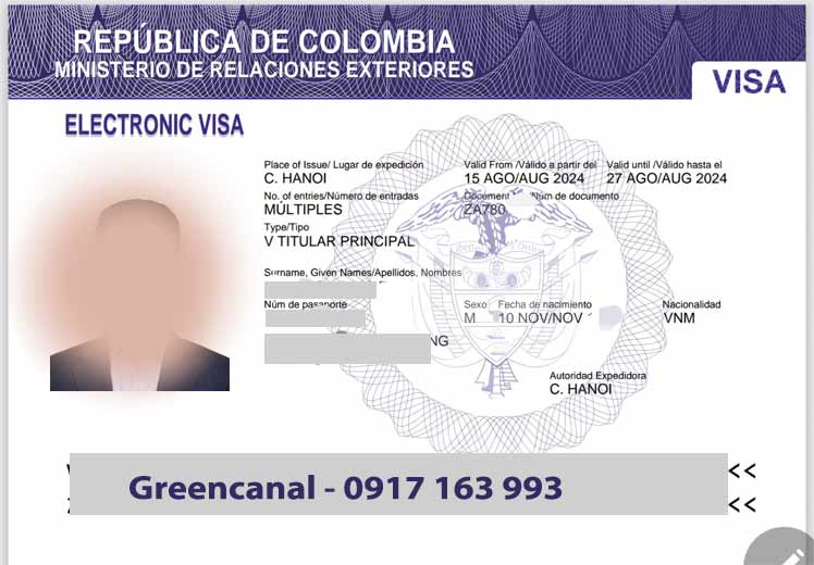 kinh nghiệm xin visa colombia