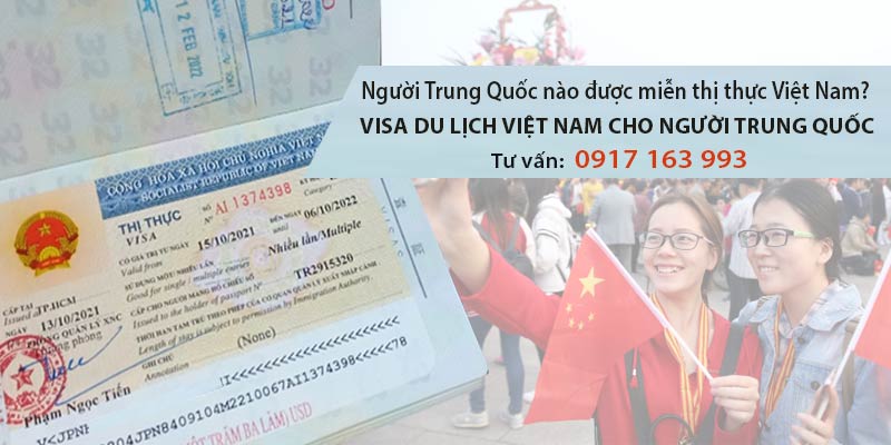 visa du lịch việt nam cho người trung quốc