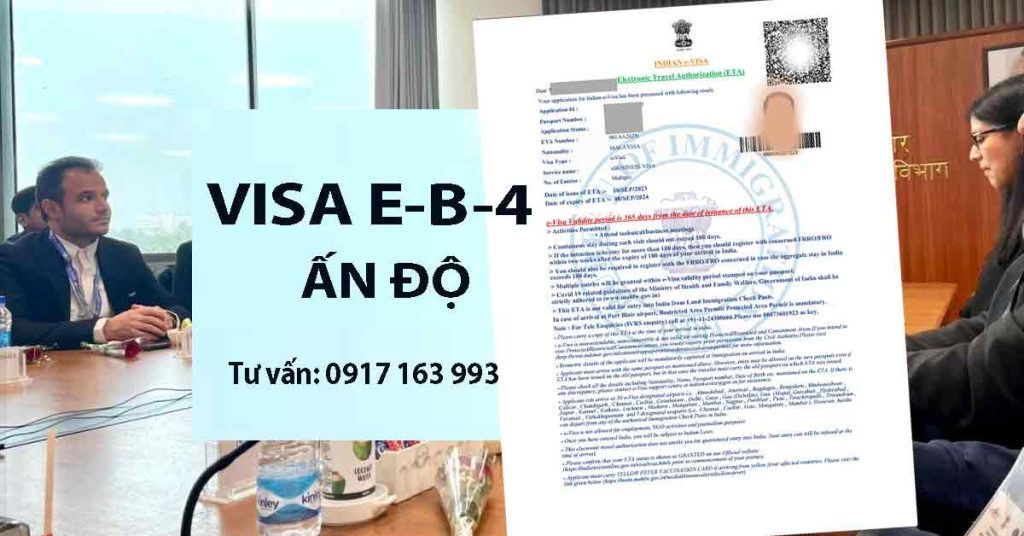 visa e-b-4 ấn độ cho người trung quốc