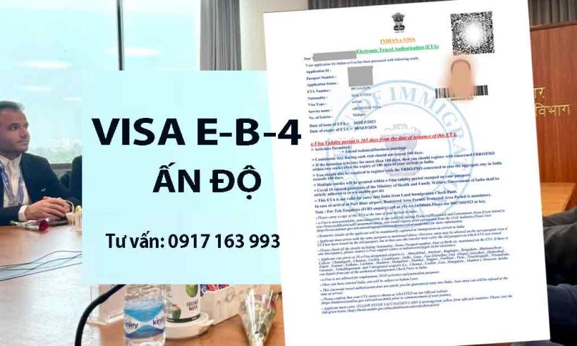 visa e-b-4 ấn độ cho người trung quốc