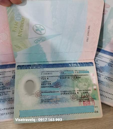 xin visa lao động peru