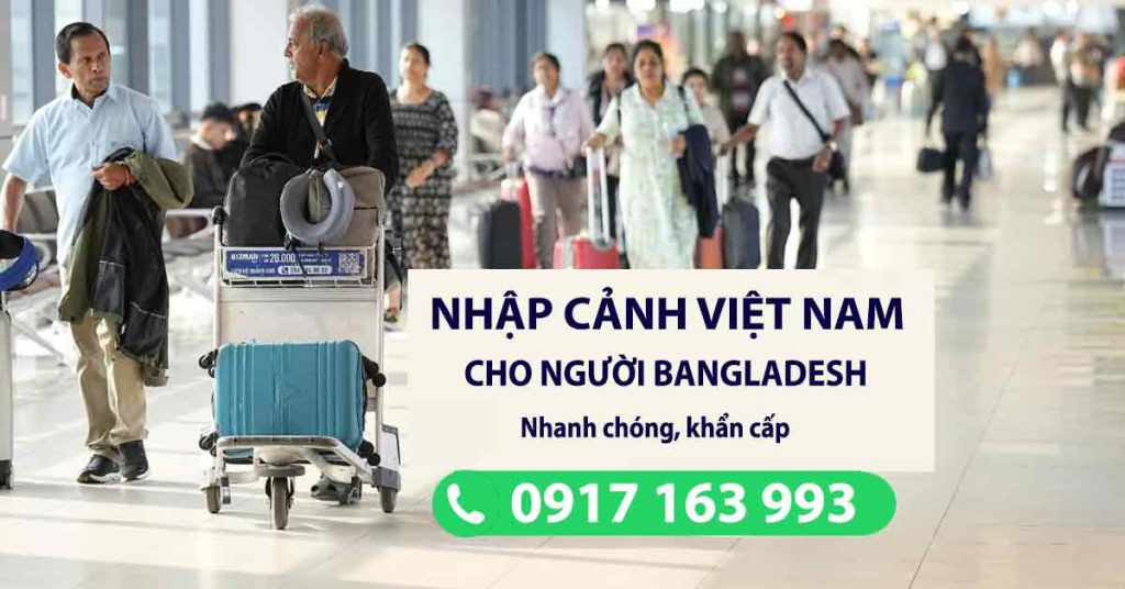 visa việt nam cho người bangladesh