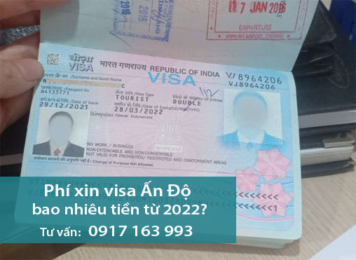 xin visa ấn độ bao nhiêu tiền phí - có khó không