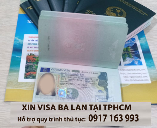 xin visa ba lan tại tphcm quy trình thủ tục cần gì