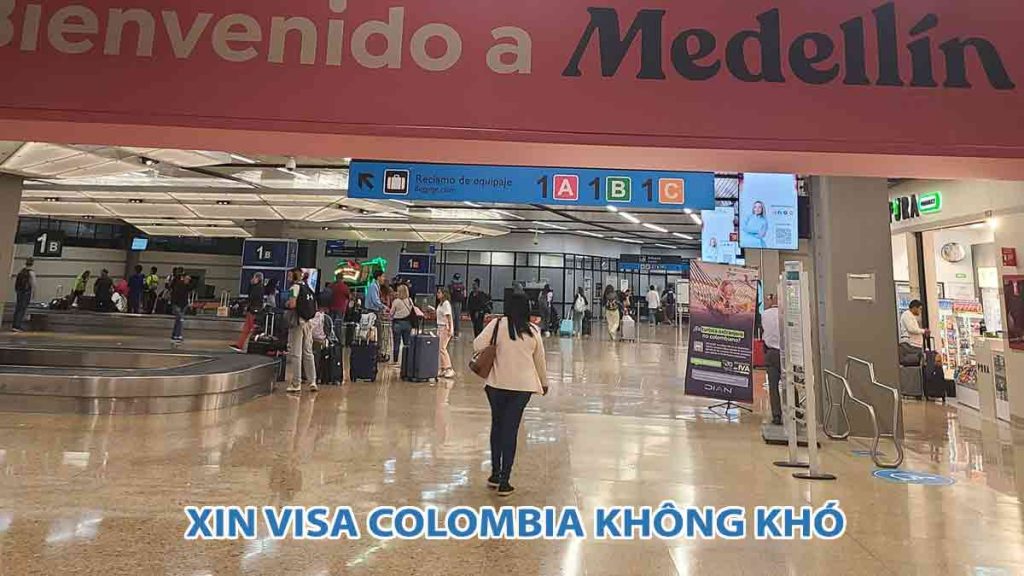 xin visa đi colombia có khó không