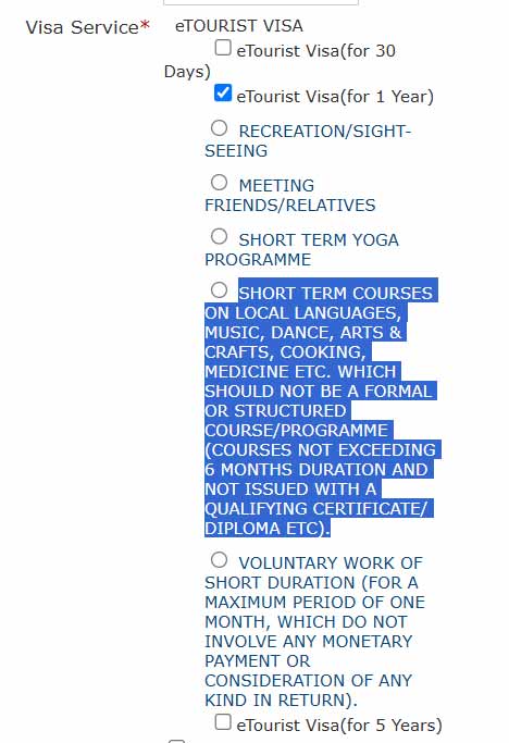 xin visa công tác ấn độ 1 năm