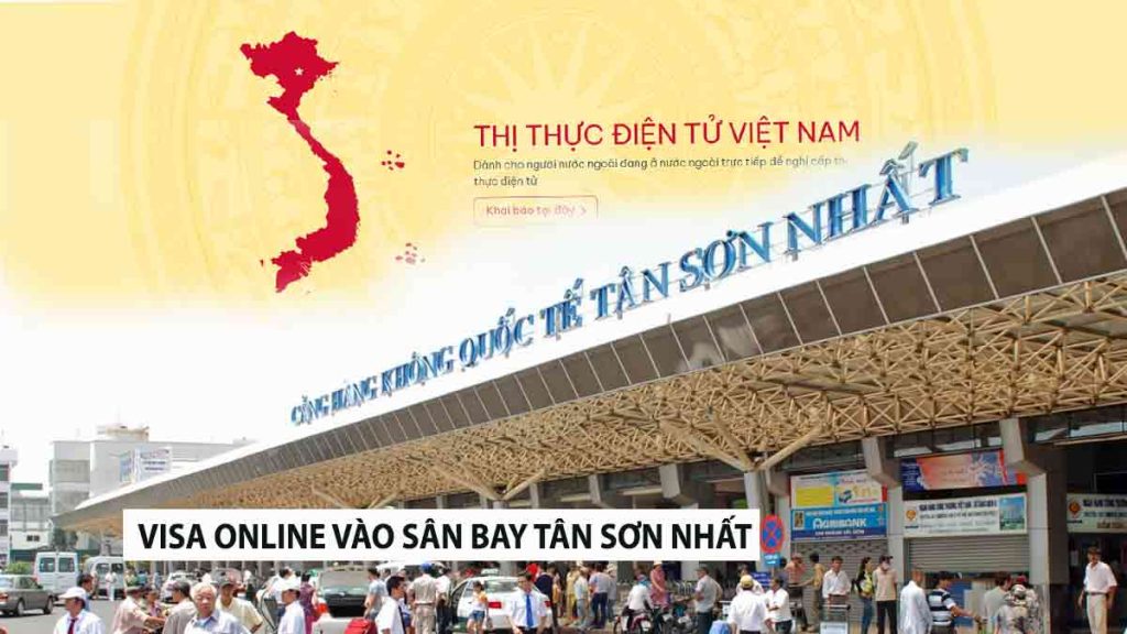 tân sơn nhất visa online nhập cảnh sân bay evisa