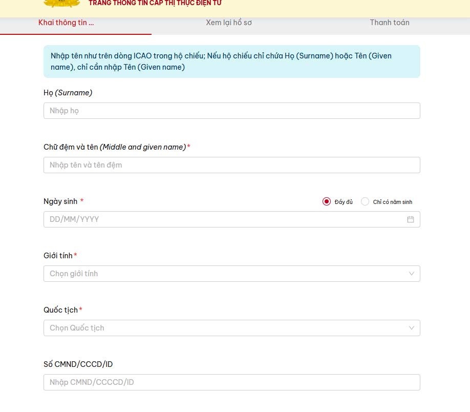 xin evisa việt nam cho người đài loan nhập cảnh